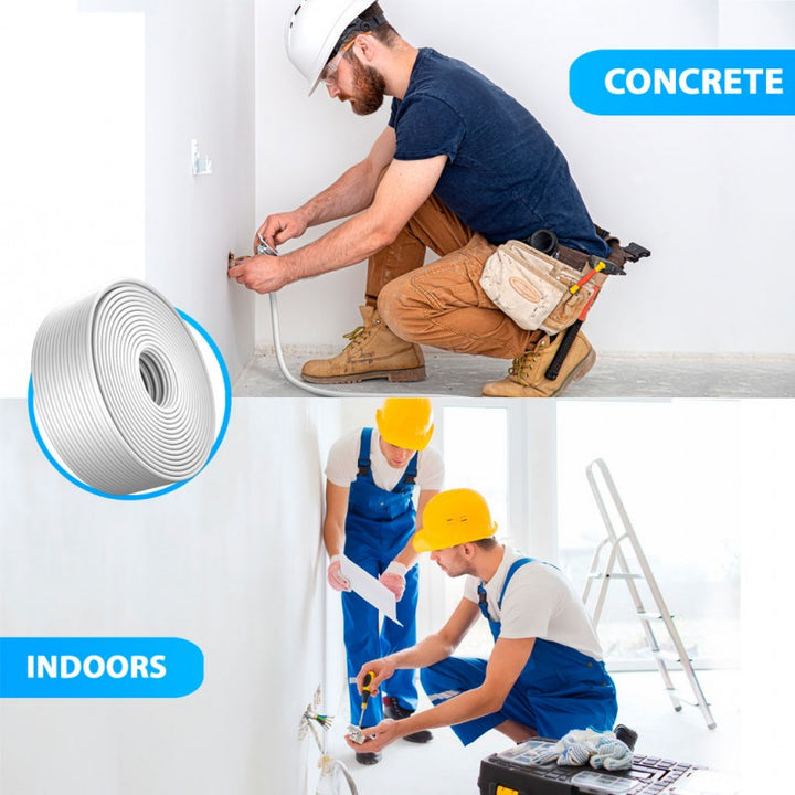 NYM-J 5x1,5 mm² Feuchtraumkabel Grau - 5 bis 170 m