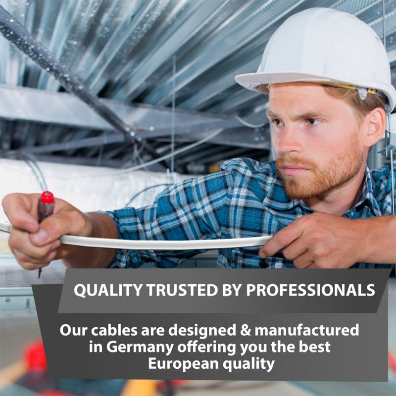 NYM-J 5x1,5 mm² Feuchtraumkabel Grau - 5 bis 170 m