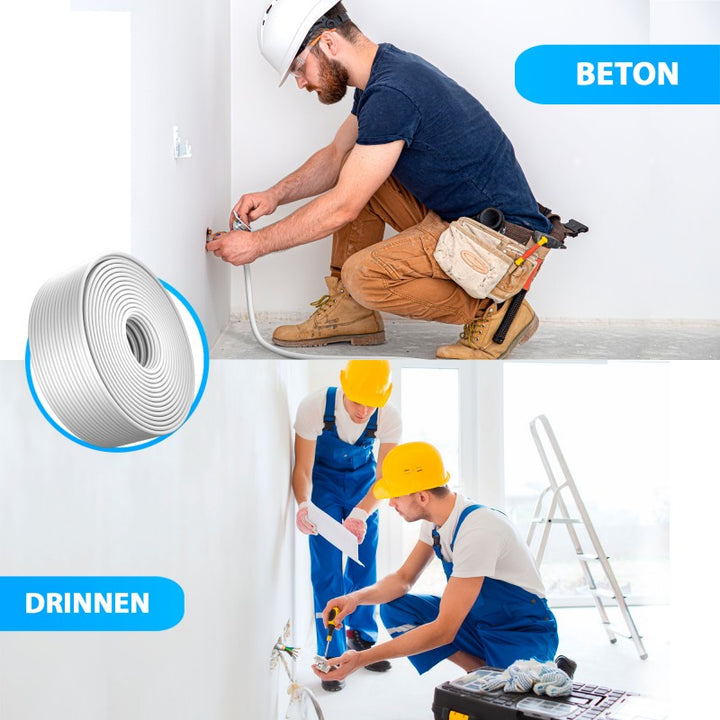 NYM-J 5x4 mm² Feuchtraumkabel Grau - 5 bis 70 m