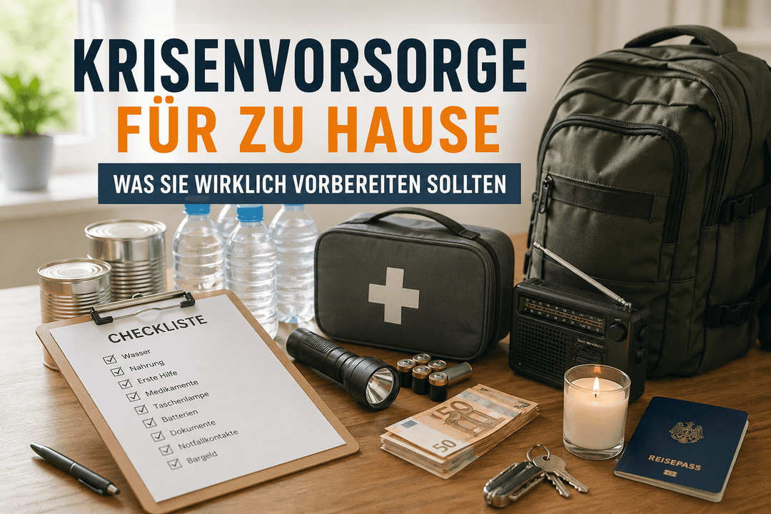 Krisenvorsorge für zu Hause : Was Sie wirklich vorbereiten sollten