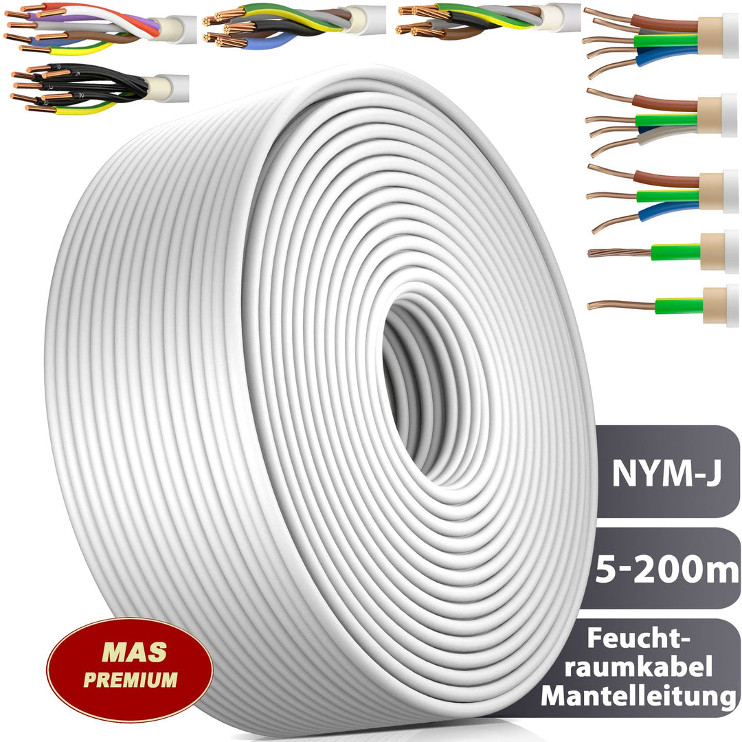 Feuchtraumkabel (NYM-J)