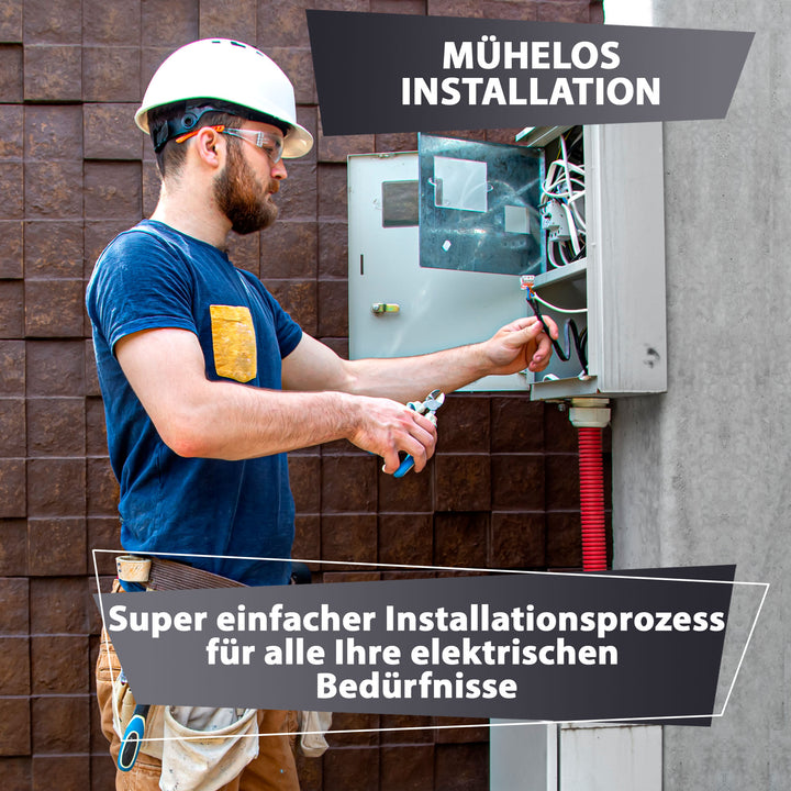 H05 V-U 1 mm² SW GNGE HBL BR GR OR VIO RT oder WS Aderleitung Eindrähtig Einzelader starr - 5 bis 100 m