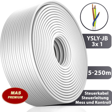 5-250m  YSLY-JB 3x1 Flexibles Steuerkabel für Werkzeugmaschinen Steuerleitung